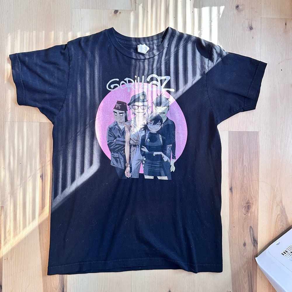 Black Gorillaz Graphic T Shirt